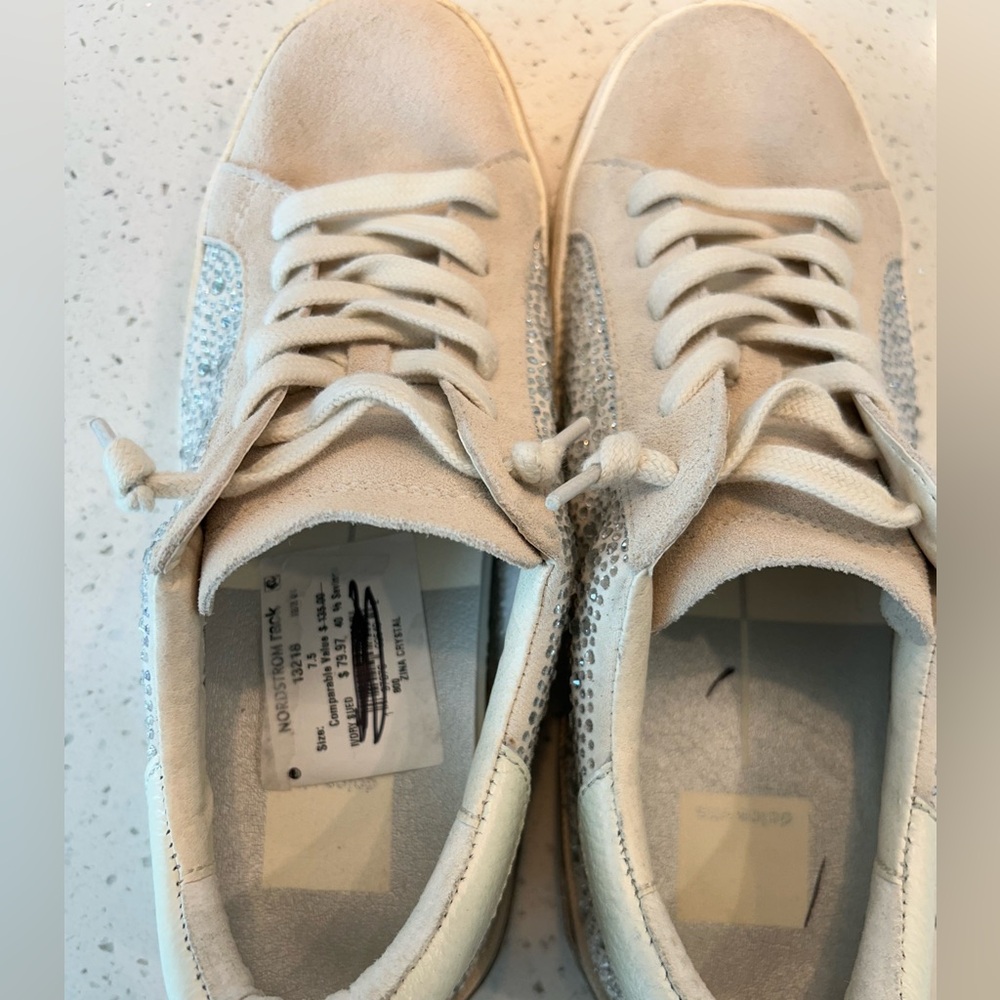 Dolce Vita Zina Crystal Sneaker Women’s 7.5 - Picture 4 of 9